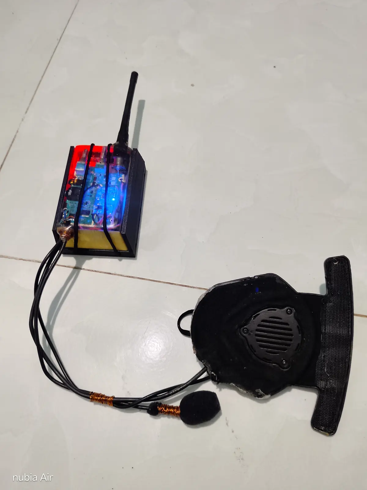 First SmartSurf intercom prototype