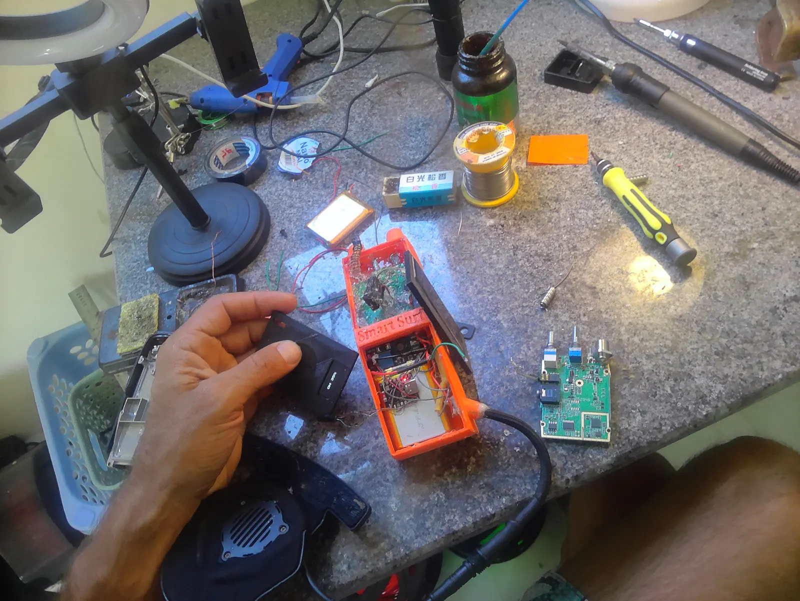 Prototyping the SmartSurf intercom