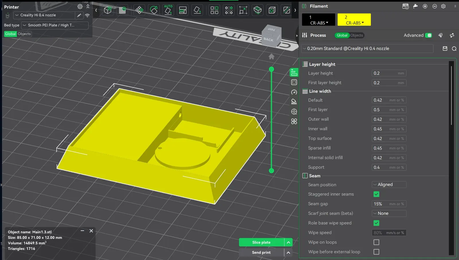 SmartSurf 3D model case