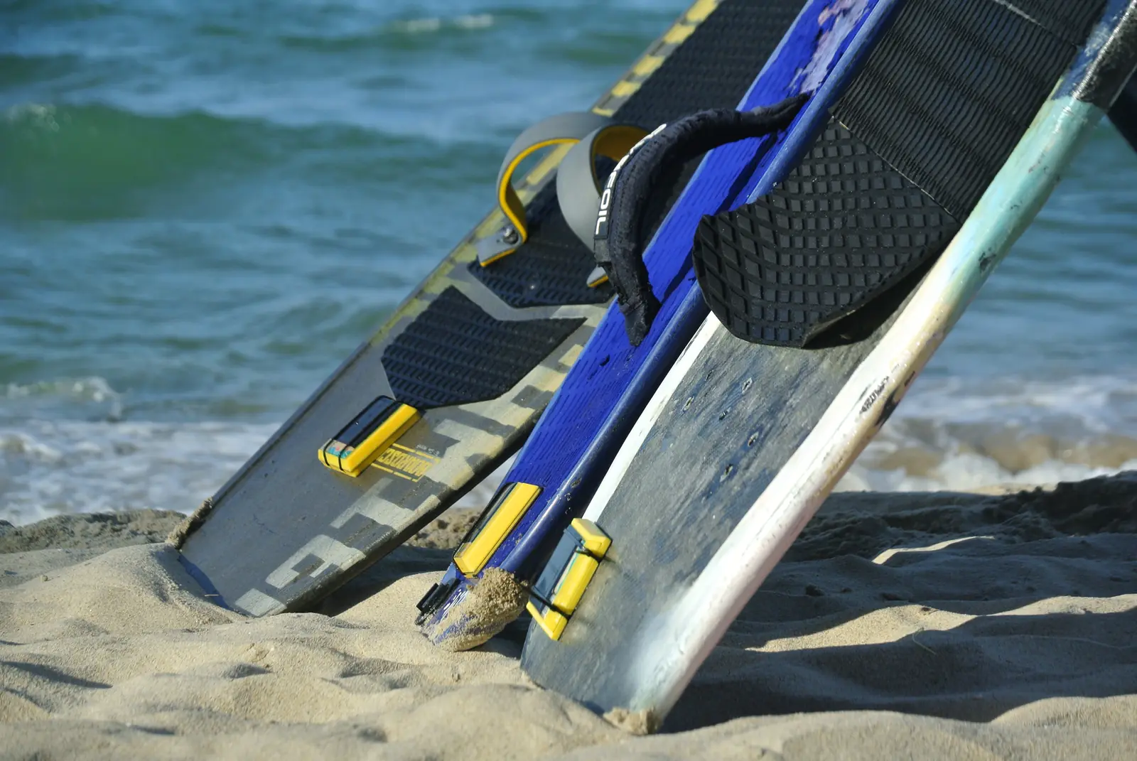 SmartSurf tracker prototypes on foilboards